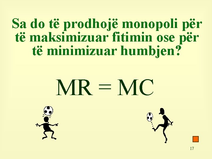 Sa do të prodhojë monopoli për të maksimizuar fitimin ose për të minimizuar humbjen?