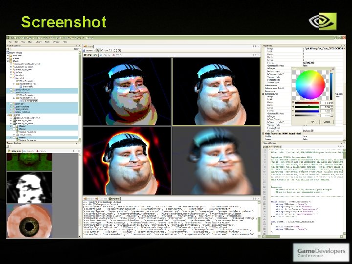 Screenshot Copyright © NVIDIA Corporation 2004 