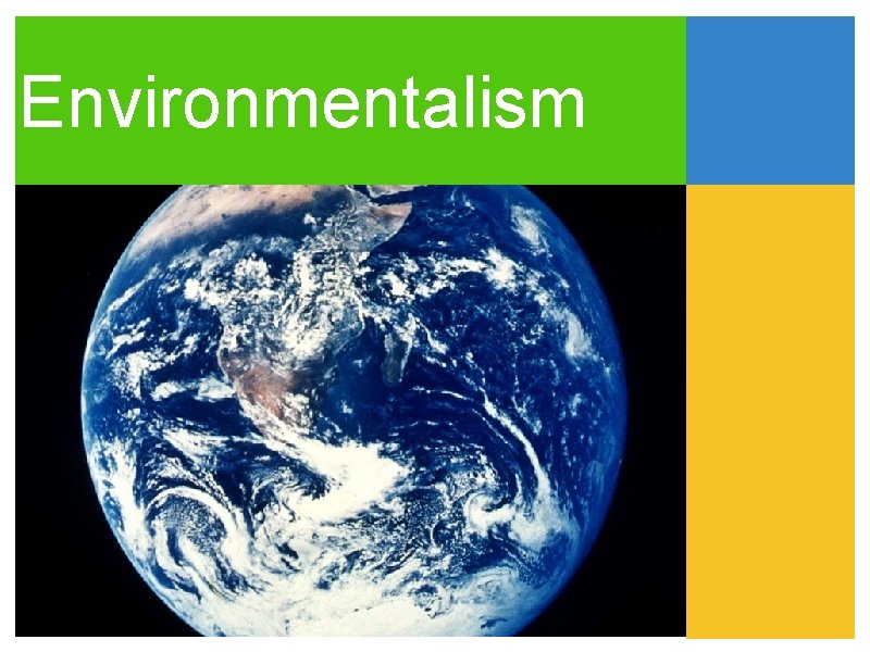 Environmentalism 