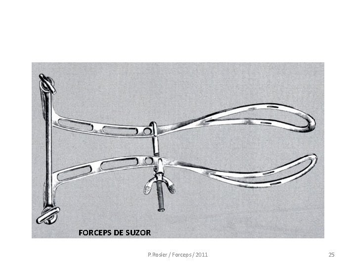 FORCEPS DE SUZOR P. Rosier / Forceps / 2011 25 