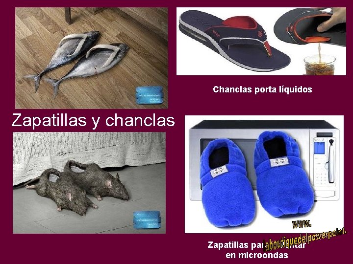 Chanclas porta líquidos Zapatillas y chanclas Zapatillas para calentar en microondas 