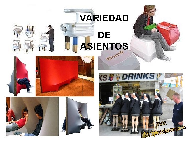 VARIEDAD DE ASIENTOS 