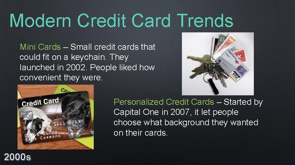 Modern Credit Card Trends Mini Cards – Small credit cards that could fit on