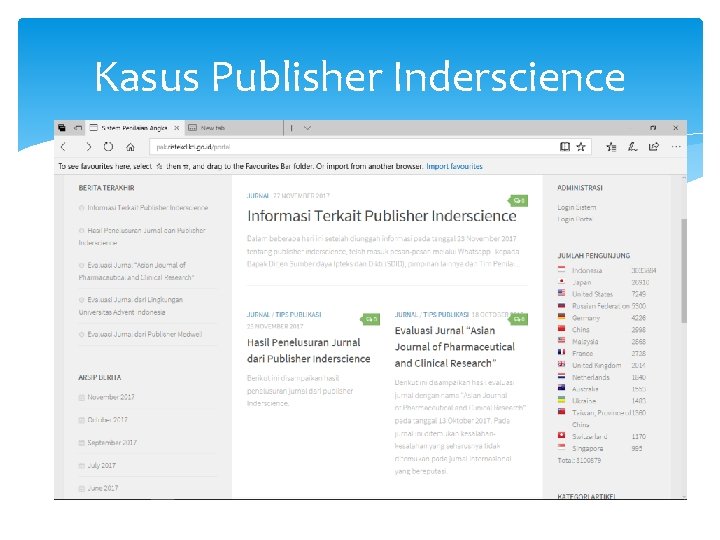 Kasus Publisher Inderscience 