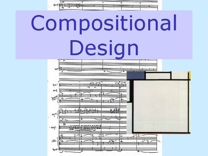 Compositional Design 