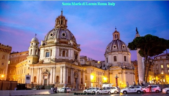 Santa Maria di Loreto Roma Italy 