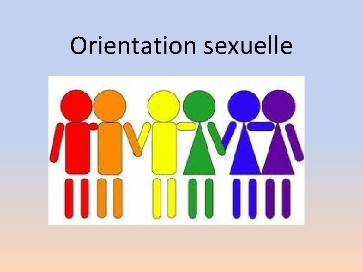 Orientation sexuelle 