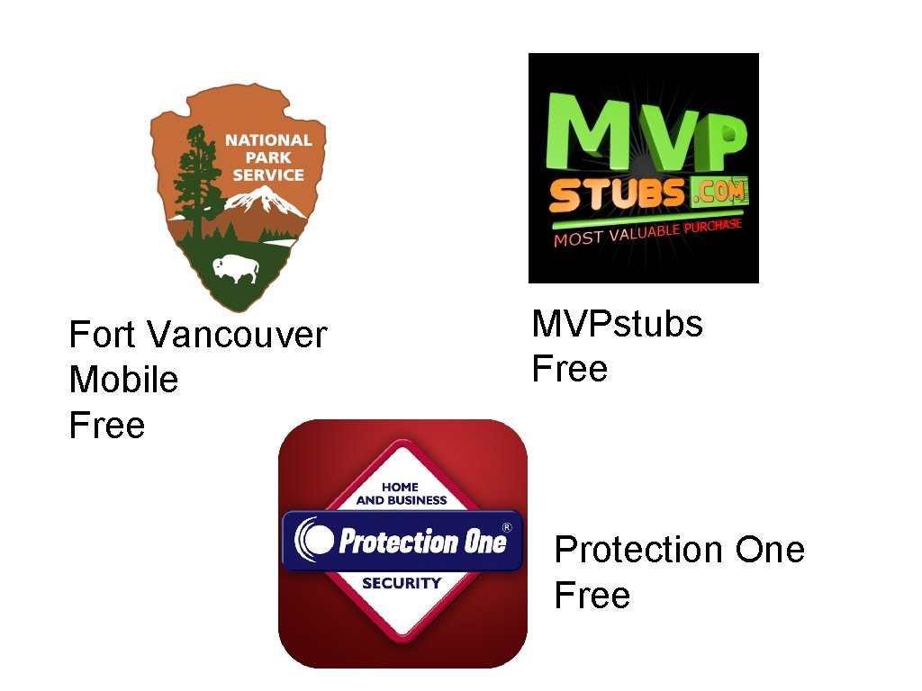 Fort Vancouver Mobile Free MVPstubs Free Protection One Free 