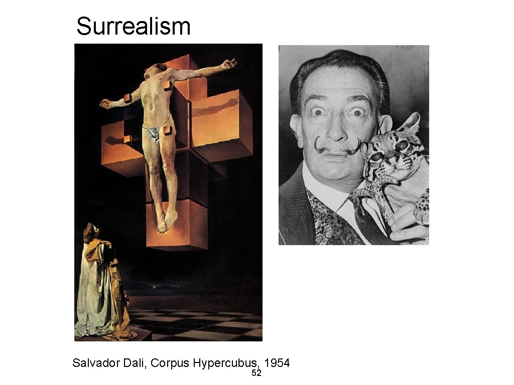 Surrealism Salvador Dali, Corpus Hypercubus, 1954 52 