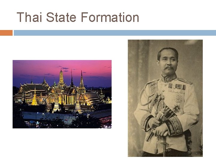 Thai State Formation 