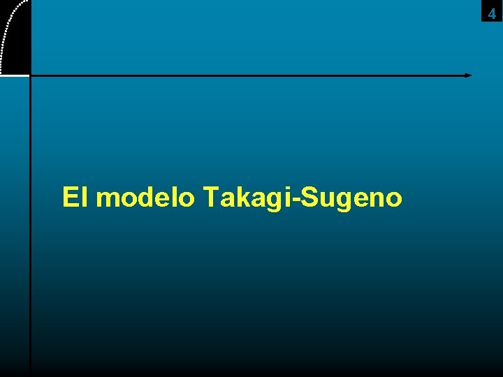 4 El modelo Takagi-Sugeno 