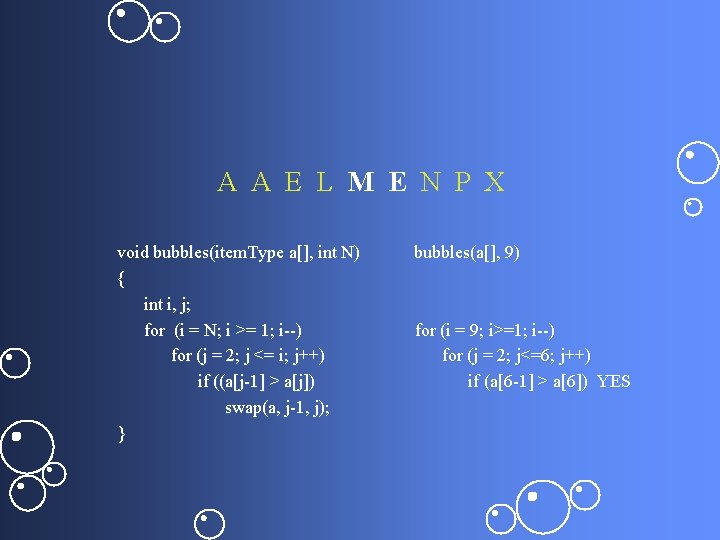 Animation Of Bubble Sort Steven Strecker Cs 510 Animation Of Bubble Sort Steven Strecker Cs 510