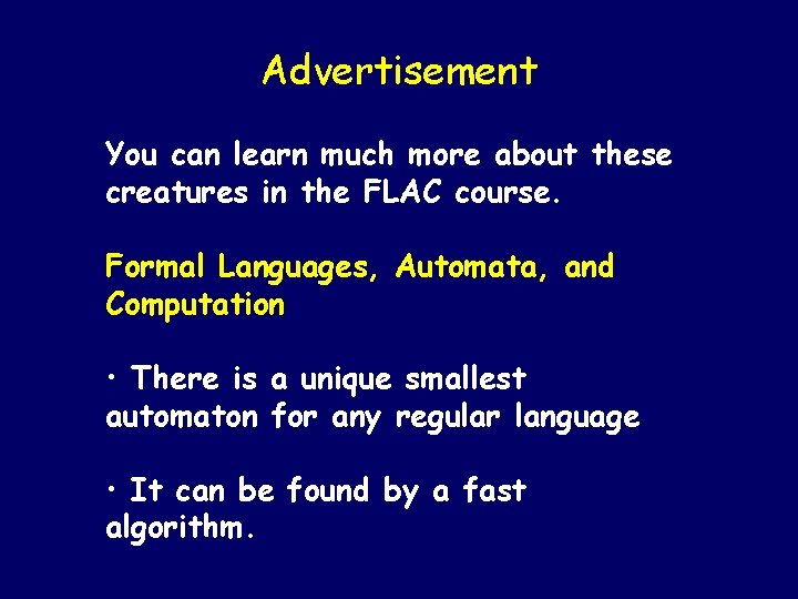 Advertisement You can learn much more about these creatures in the FLAC course. Formal