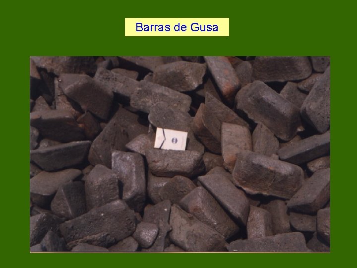 Barras de Gusa 