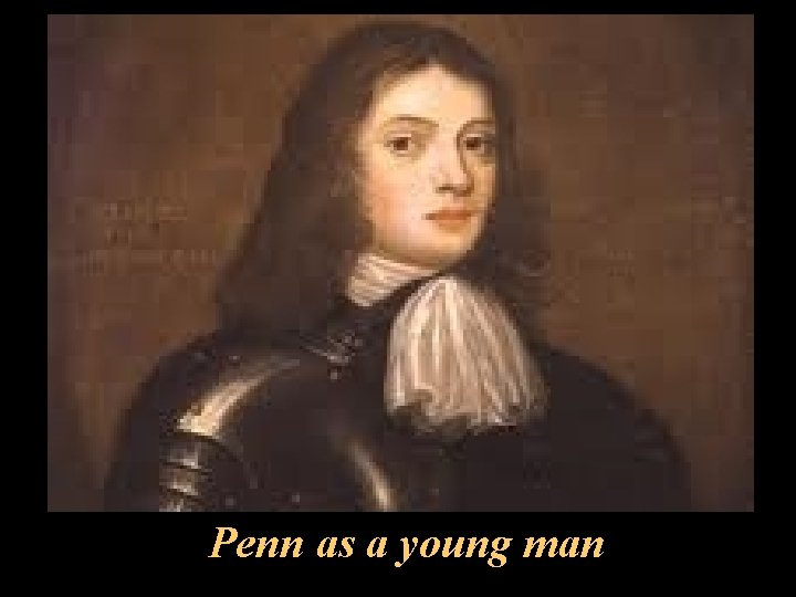 Penn as a young man 