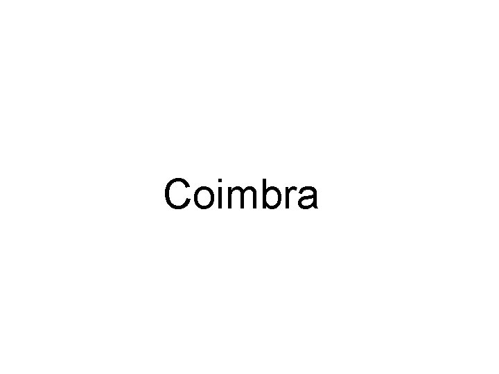 Coimbra 