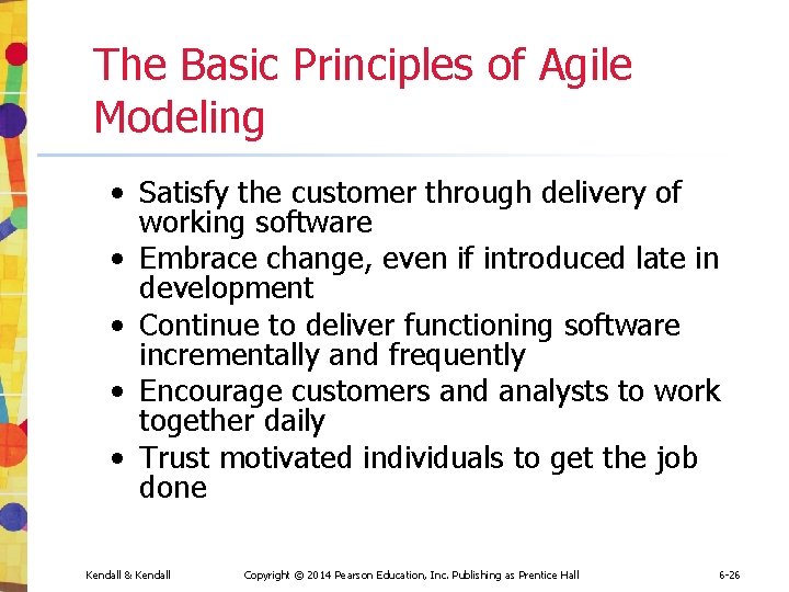 The Basic Principles of Agile Modeling • Satisfy the customer through delivery of working The Basic Principles of Agile Modeling • Satisfy the customer through delivery of working