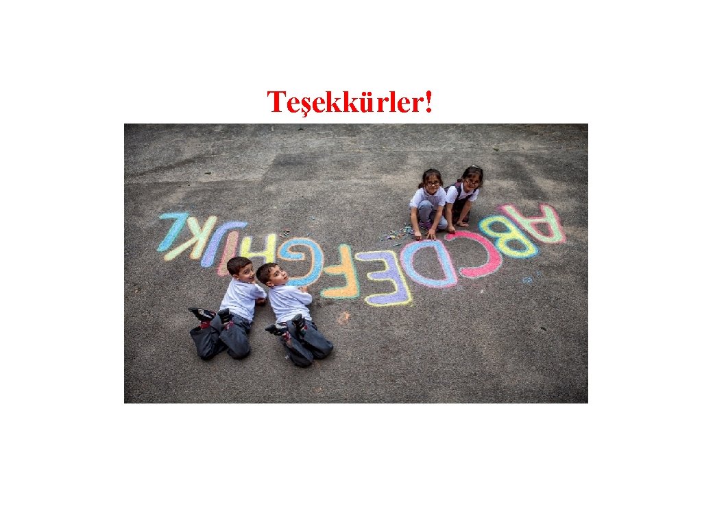 Teşekkürler! 