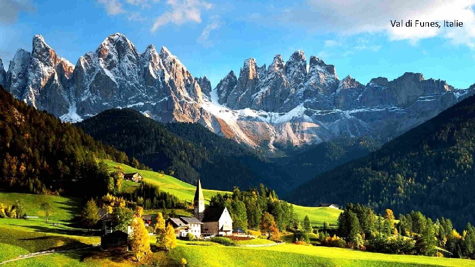 Val di Funes, Italie 