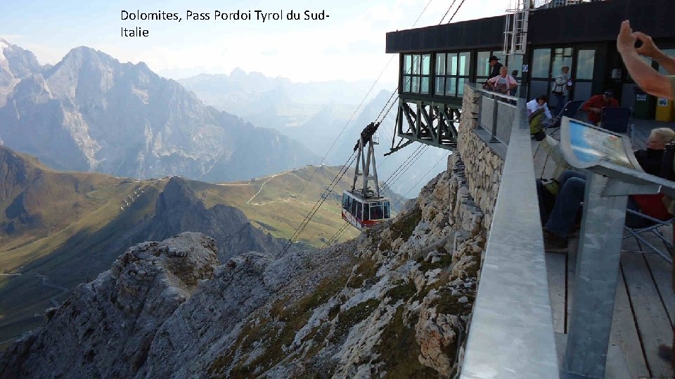 Dolomites, Pass Pordoi Tyrol du Sud. Italie 
