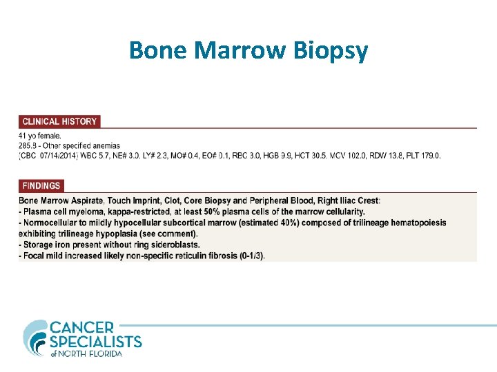 Bone Marrow Biopsy 