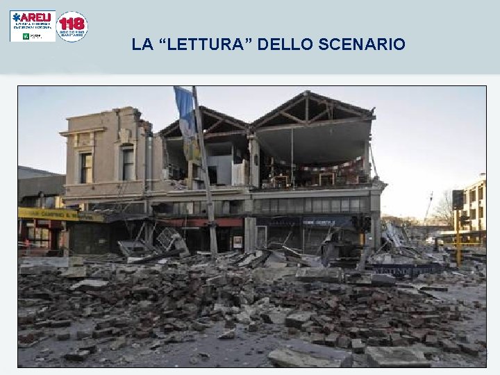LA “LETTURA” DELLO SCENARIO LA “LETTURA” DELLO SCENARIO