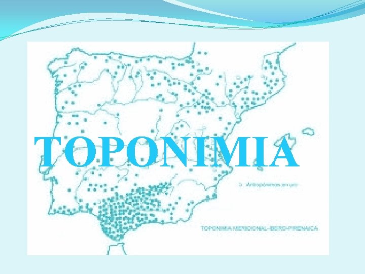 TOPONIMIA 