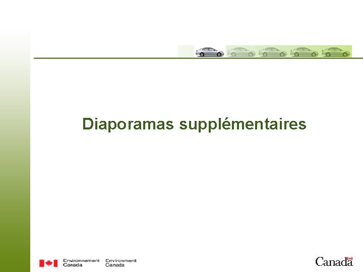 Diaporamas supplémentaires 