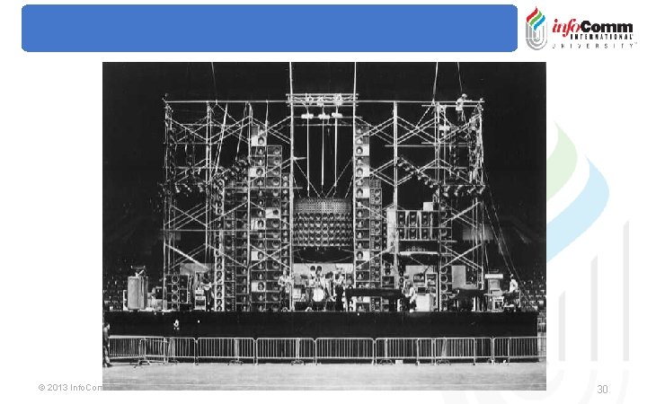 © 2013 Info. Comm International 30 