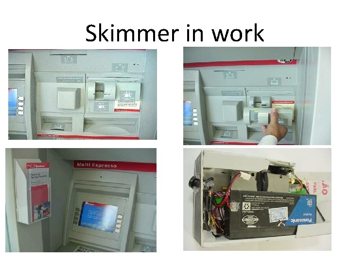 Skimmer in work 