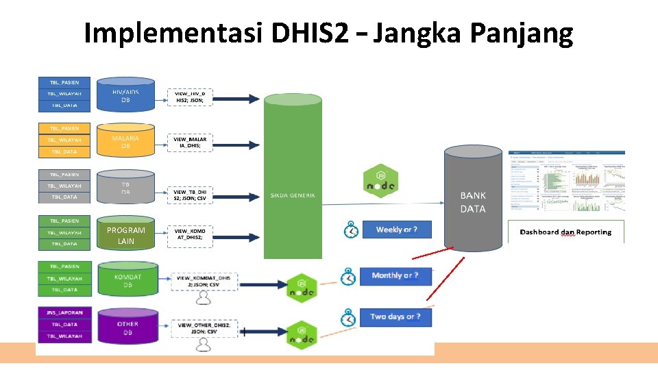 Implementasi DHIS 2 – Jangka Panjang PROGRAM LAIN 