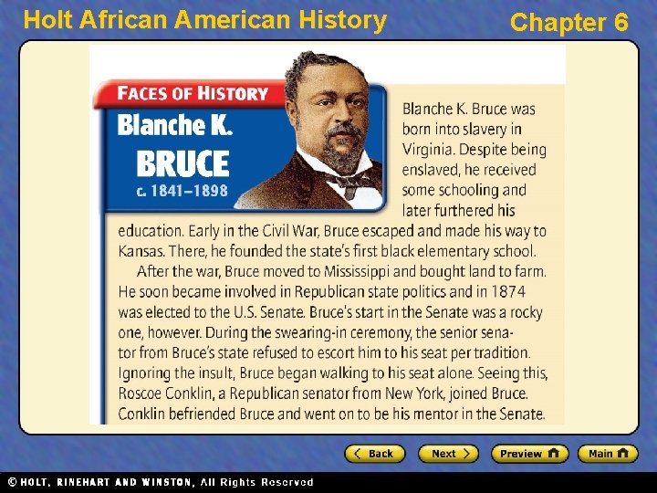 Holt African American History Chapter 6 