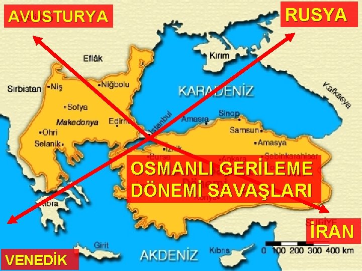 AVUSTURYA RUSYA OSMANLI GERİLEME DÖNEMİ SAVAŞLARI İRAN VENEDİK 