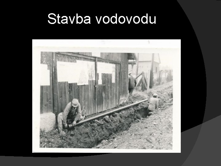 Stavba vodovodu 