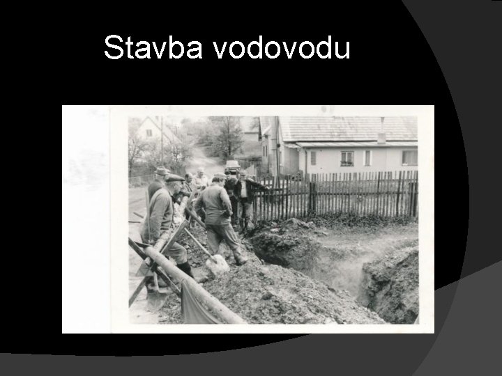 Stavba vodovodu 