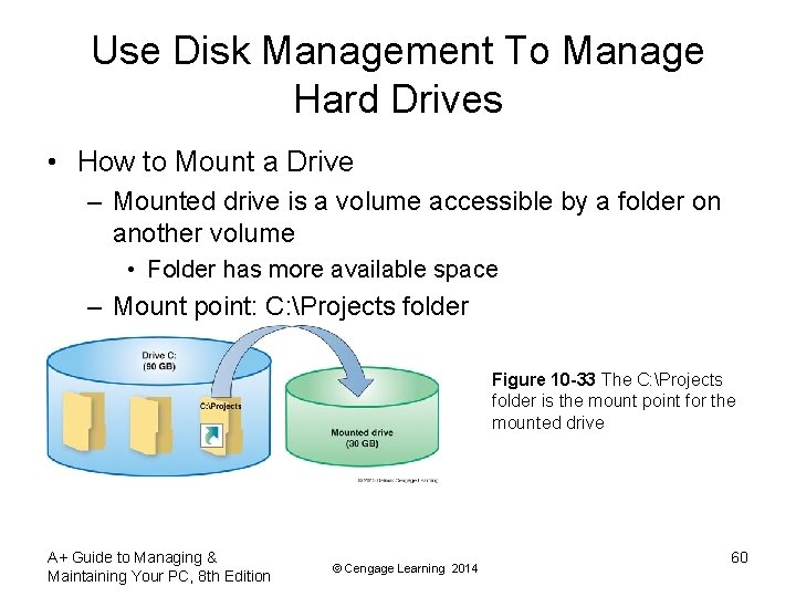 Use Disk Management To Manage Hard Drives • How to Mount a Drive –