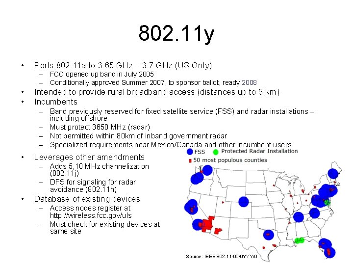 802. 11 y • Ports 802. 11 a to 3. 65 GHz – 3. 802. 11 y • Ports 802. 11 a to 3. 65 GHz – 3.