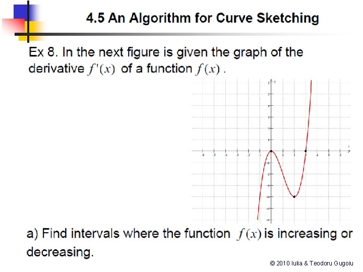 © 2010 Iulia & Teodoru Gugoiu 