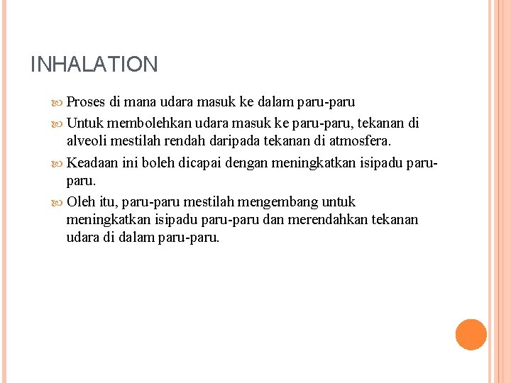 RESPIRATORY SYSTEM KANDUNGAN KULIAH Definisi Respirasi Pulmonary ...