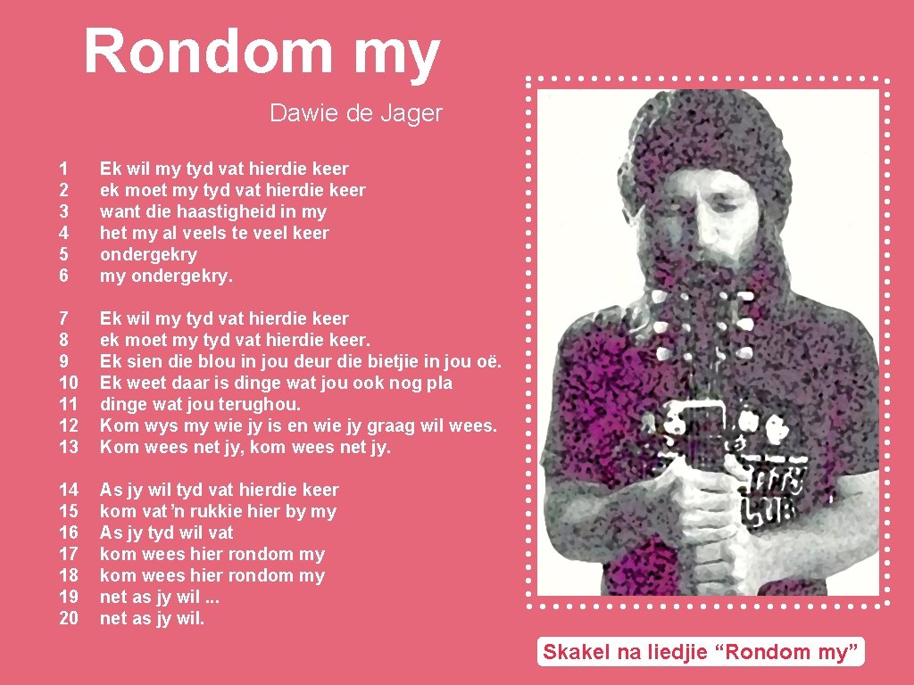 Rondom my Dawie de Jager 1 2 3 4 5 6 7 8 9