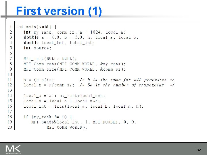 An Introduction to Parallel Programming Peter Pacheco Chapter