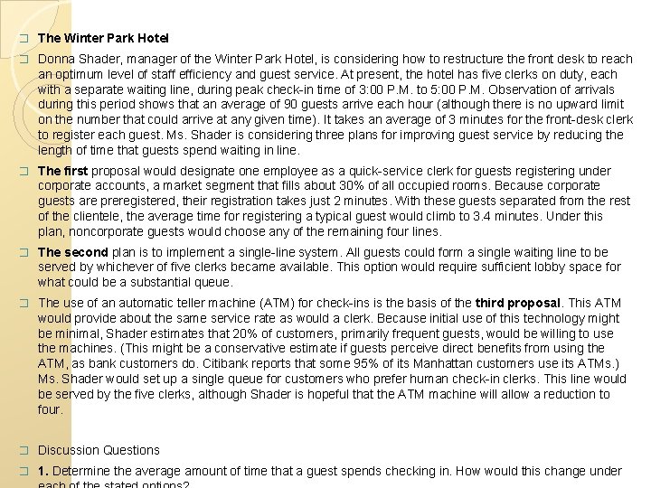 � The Winter Park Hotel � Donna Shader, manager of the Winter Park Hotel, � The Winter Park Hotel � Donna Shader, manager of the Winter Park Hotel,