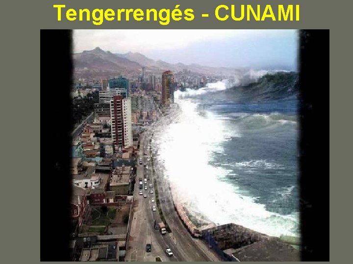 Tengerrengés - CUNAMI Tengerrengés - CUNAMI
