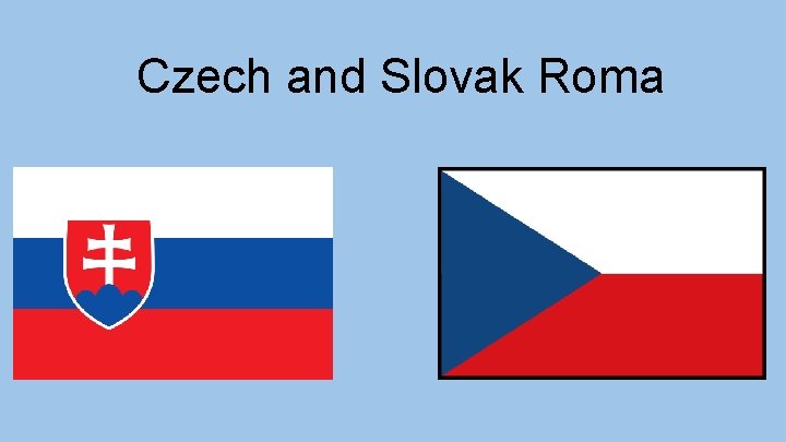 Czech and Slovak Roma 