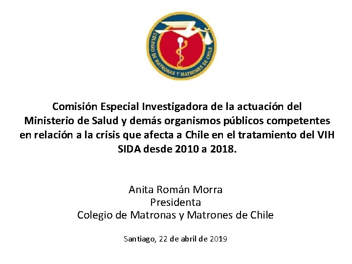 Comisión Especial Investigadora de la actuación del Ministerio de Salud y demás organismos públicos