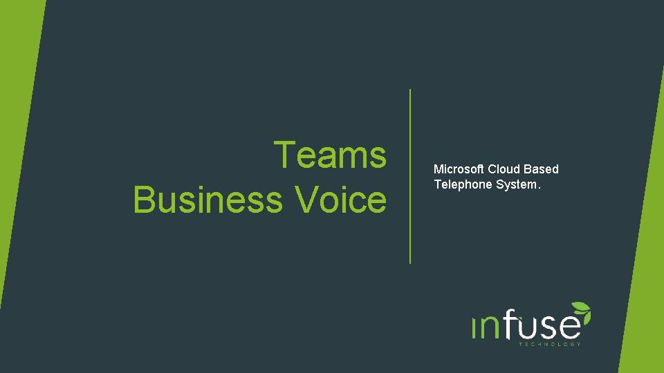 Teams Business Voice Microsoft Cloud Based Telephone System. 