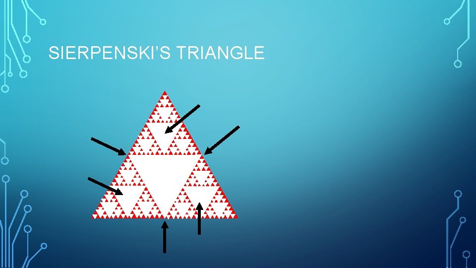 SIERPENSKI’S TRIANGLE 