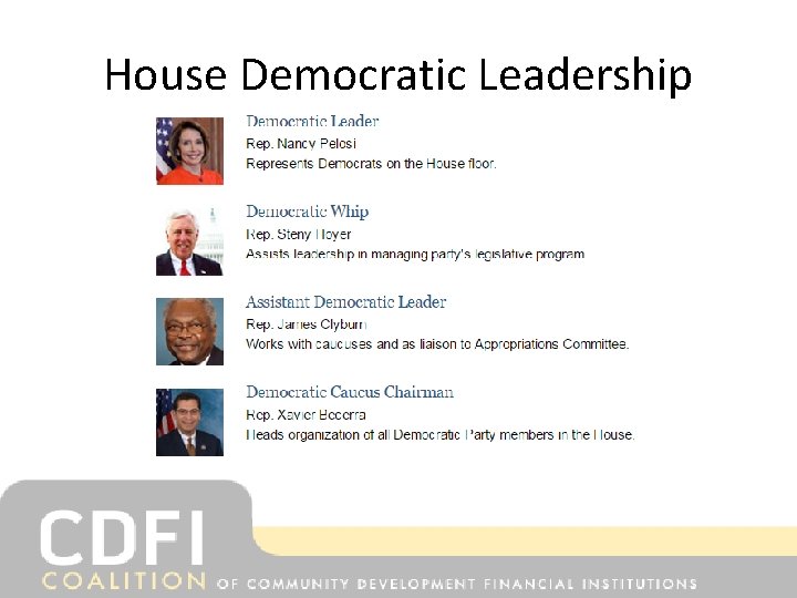 House Democratic Leadership 