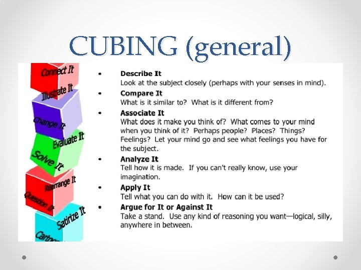 CUBING (general) 