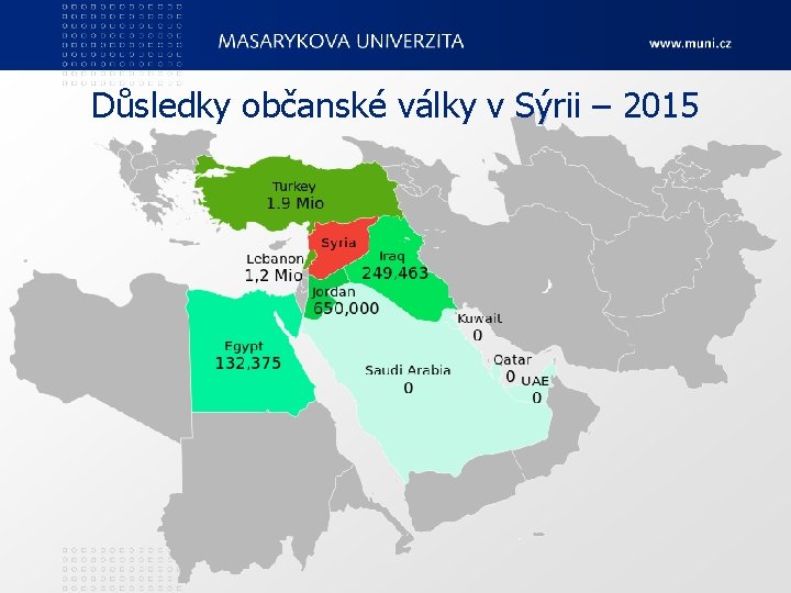 Důsledky občanské války v Sýrii – 2015 